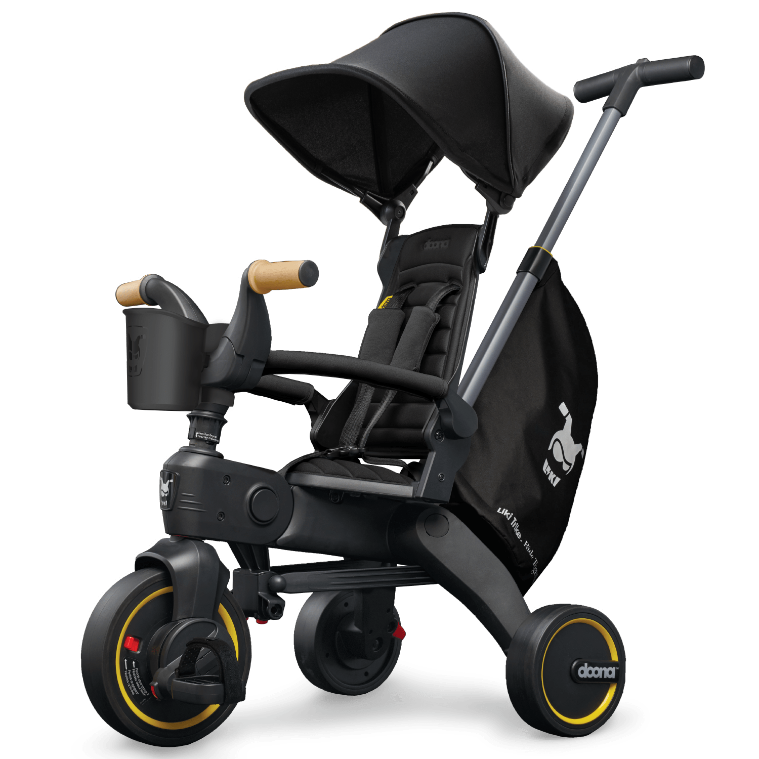 Doona Liki Trike S5 - Lightweight Foldable Baby Stroller & Toddler Tricycle for Ages 1-3 | Perfect for Outdoor Walks, Park Visits & Travel | Compact Design for Easy Storage & Transport