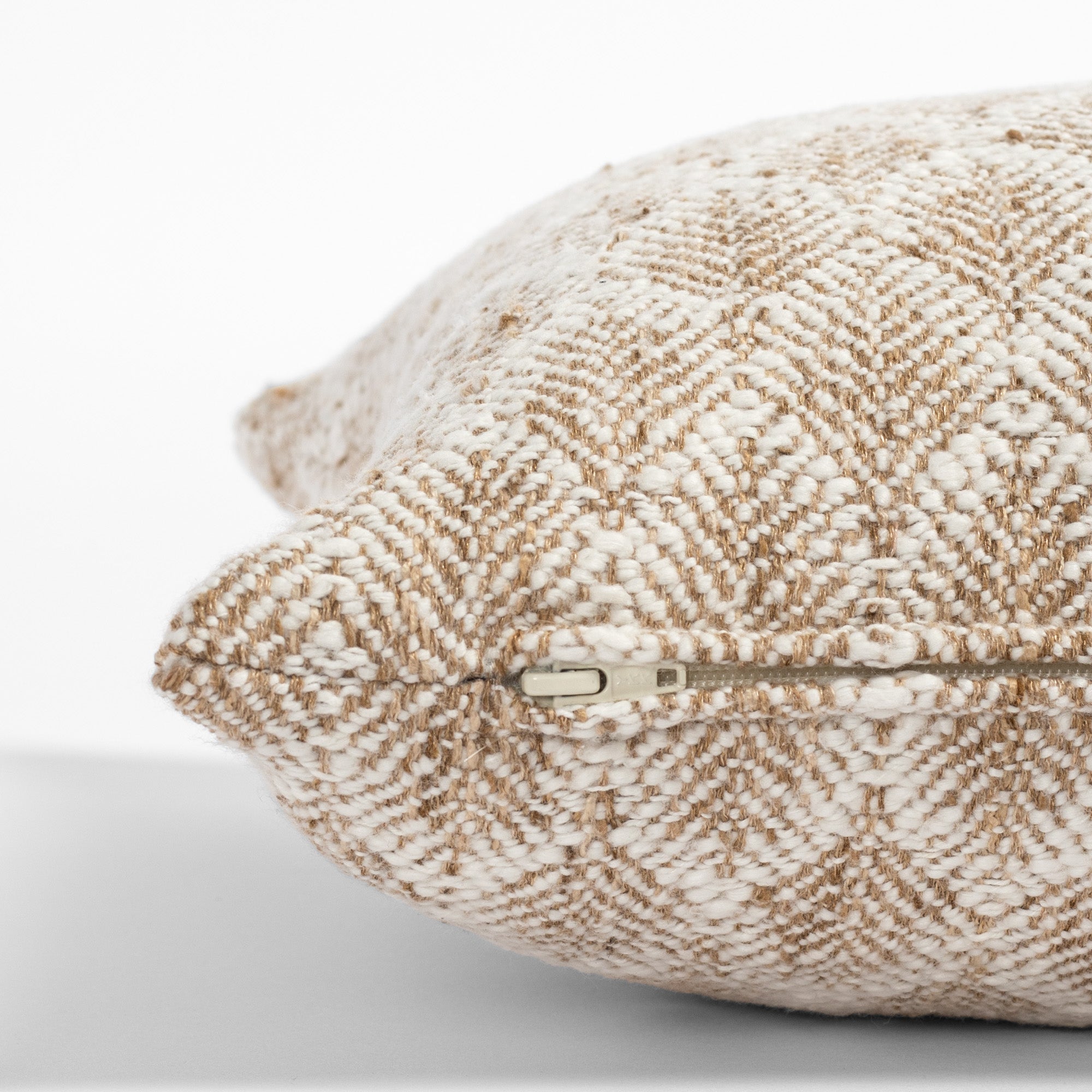Baker 14x20 Lumbar Pillow with Burlap Cover - Supportive Cushion for Sofa, Bed & Office Chair - Perfect for Home Decor and Back Pain Relief