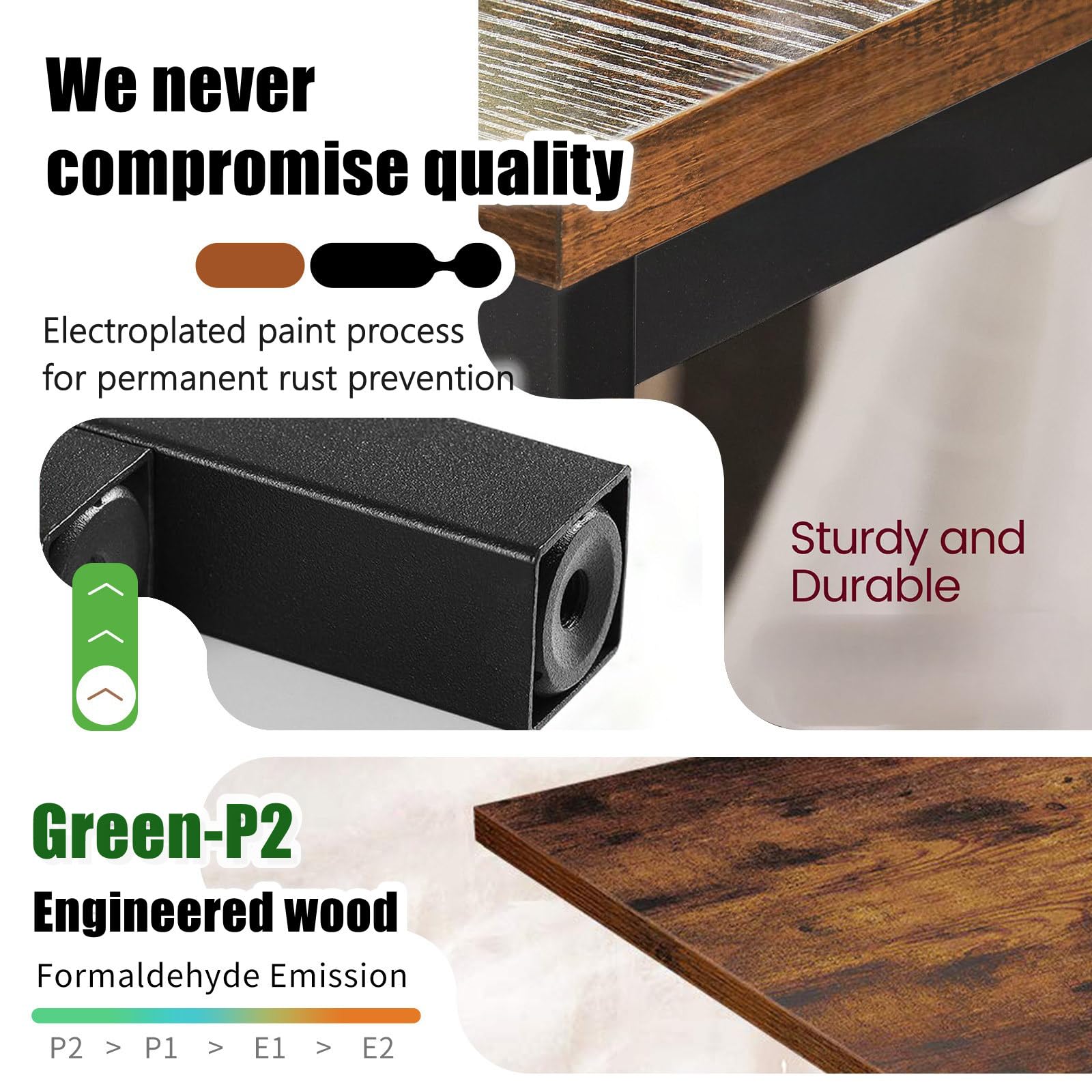 3-Tier Desktop Printer Stand with Bookshelf - Space Saving Multifunctional Organizer for Home Office, Study & Small Spaces - Perfect for Printer, Books, Supplies & Decor
