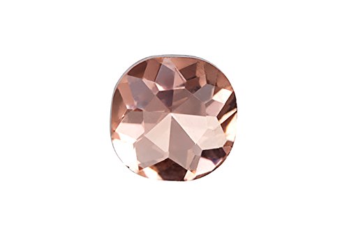 5pcs Embellishment Rhinestones - Rose Pink Asscher Cut Foil Back Crystals 12x12mm (3 Pack Bundle) for DIY Jewelry, Nail Art & Craft Projects - Save $2