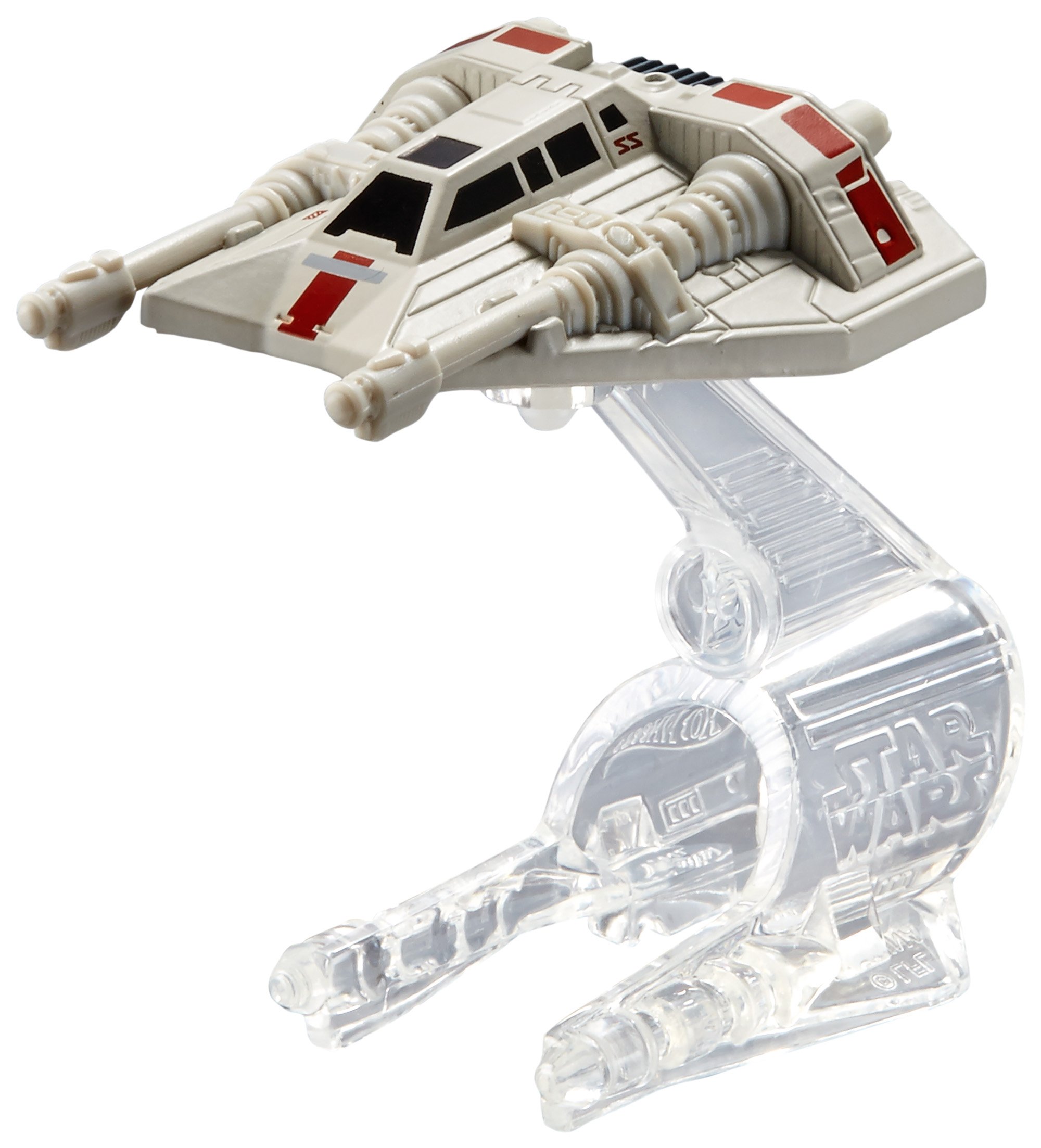 Hot Wheels Star Wars The Empire Strikes Back Snowspeeder Die-Cast Vehicle - Orange - Collectible Toy Car for Kids & Adults - Perfect for Display, Play & Star Wars Fans Gift