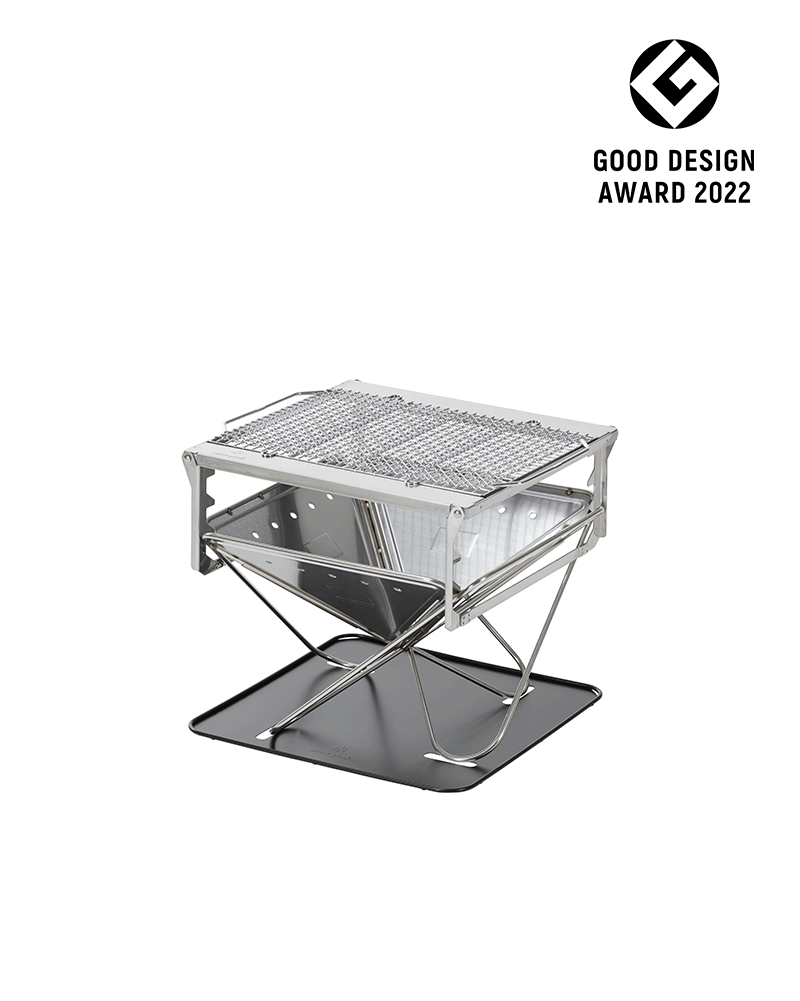 Takibi Fire & Grill - Portable Campfire Grill for Outdoor Cooking, Backyard BBQs & Camping Adventures | Compact & Durable Design