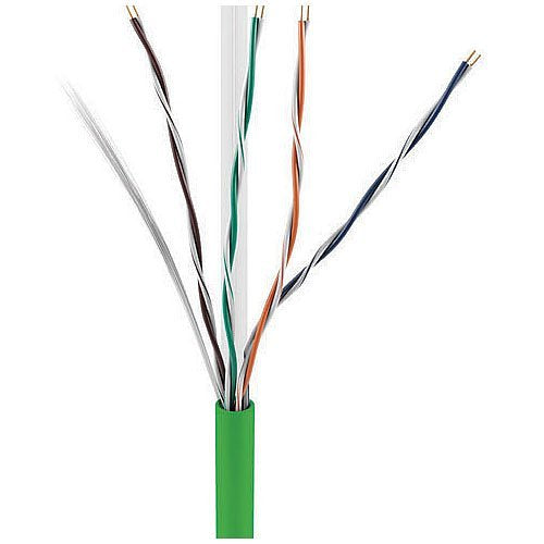 ADI PRO 0E CAT6RGN 1000ft Solid Conductor Riser Cable (CMR/FT4 Rated) - 23AWG 4-Pair UTP Ethernet Network Cable for Indoor Wiring - Ideal for Office Buildings, Data Centers & Commercial Installations