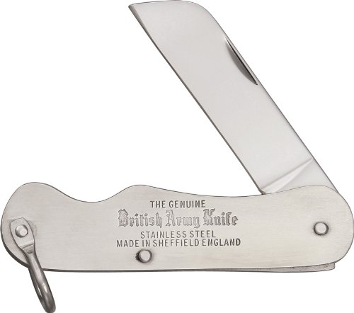 British Army Clasp Knife - 3.5 Inch Stainless Steel Folding Pocket Knife | IXL Knives | Tactical EDC, Outdoor Survival & Camping Tool