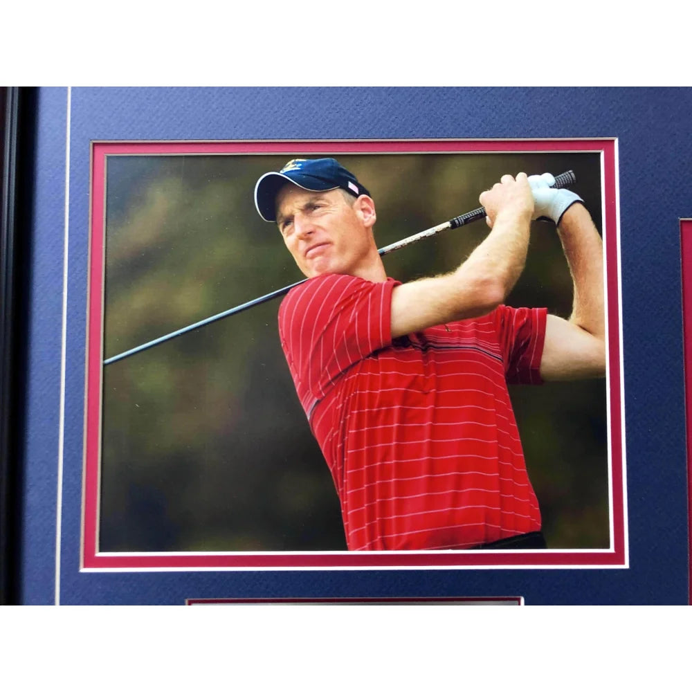 Authentic Jim Furyk 2008 Ryder Cup Framed Ticket Collage with COA - PGA Golf Memorabilia - Perfect for Golf Fans, Man Cave Decor & Sports Collectibles
