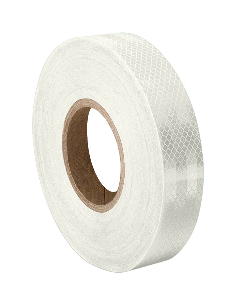 3M 3430 White Micro Prismatic Reflective Tape - 8