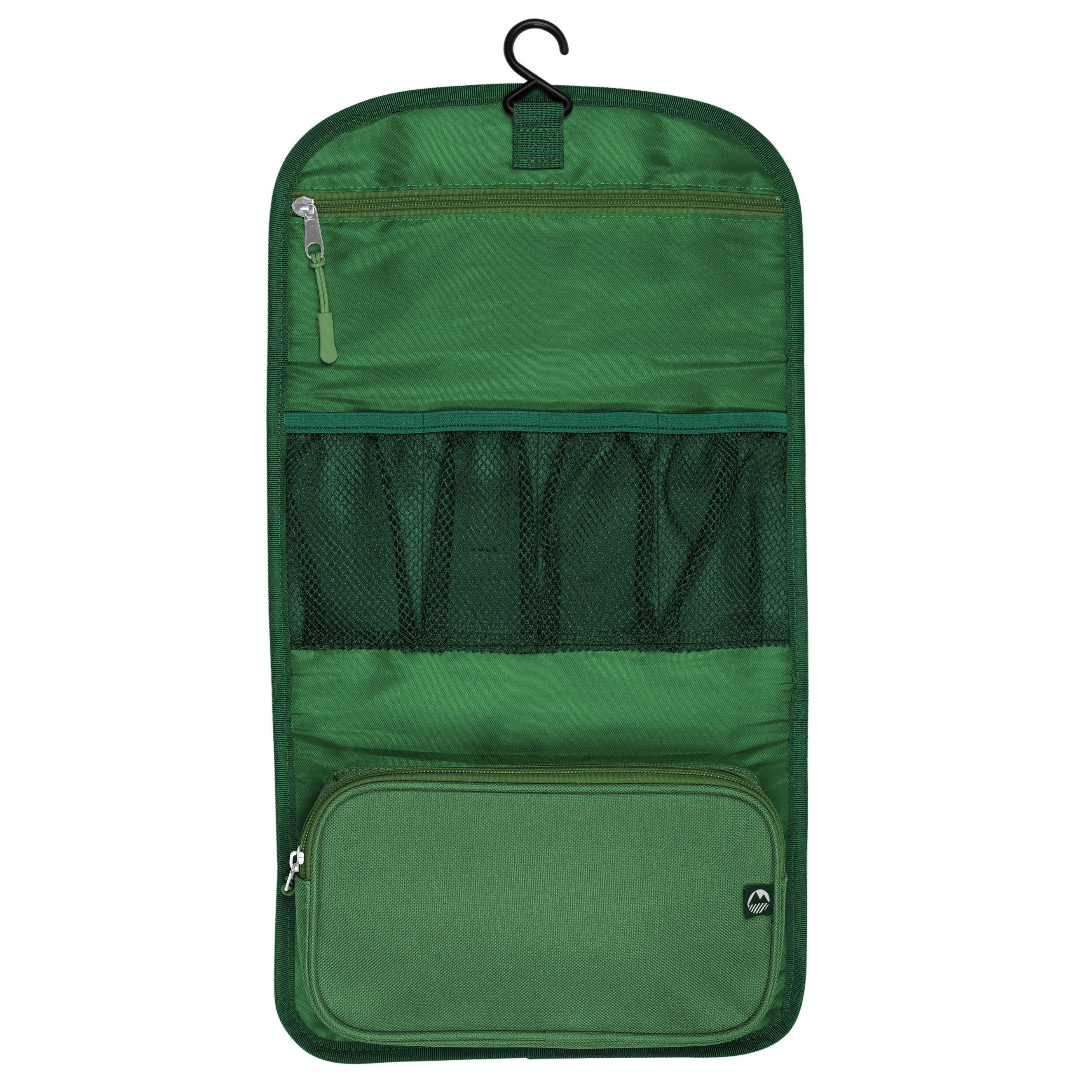 Eskdale Foldable Hanging Travel Toiletry Bag - Waterproof Cosmetic Organizer for Bathroom, Camping & Airplane Travel - Perfect for Toiletries, Makeup & Shower Essentials