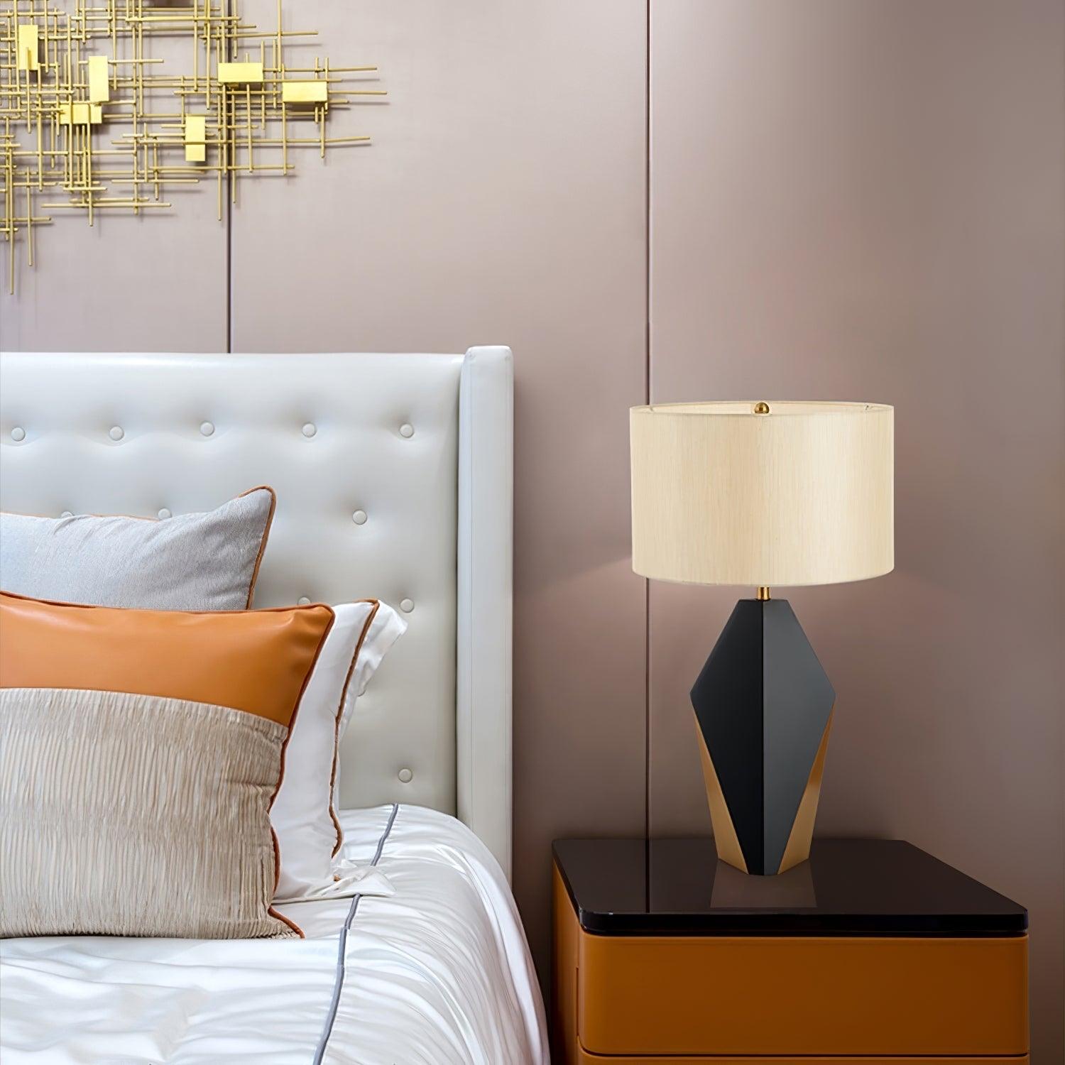 Modern LED Checklist Table Lamp - Adjustable Brightness for Home Office, Bedroom & Study - Perfect for Reading, Working & Decor