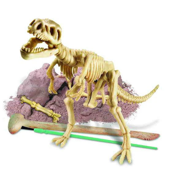 Dig A Dinosaur Skeleton - Tyrannosaurus Rex Fossil Excavation Kit for Kids STEM Educational Toy | Great for Science Projects, Birthday Gifts & Classroom Activities