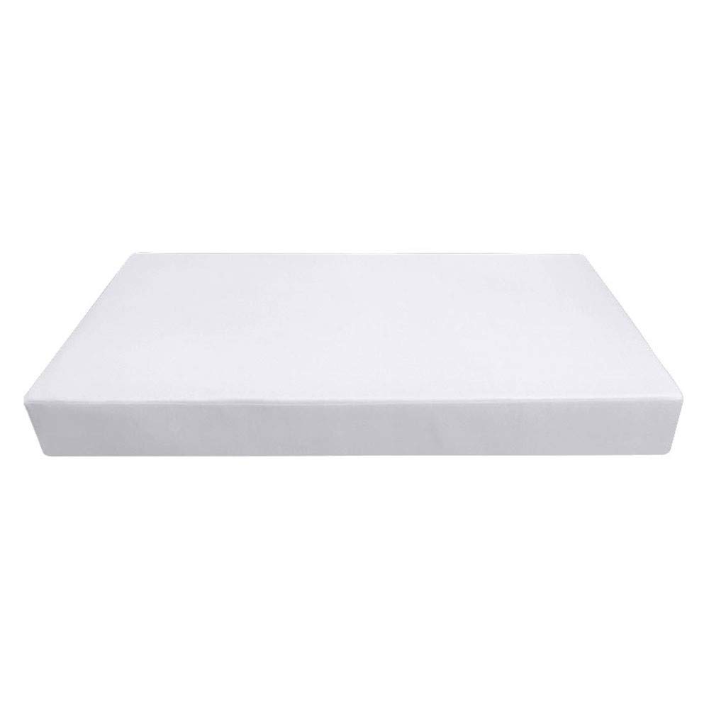 Prolinemax Outdoor Style 4 Full Knife Edge Daybed Mattress Cover - Fitted Sheet & Bolster Pillow Set AD105 | Waterproof & Durable | Perfect for Patio, Poolside & Outdoor Lounging