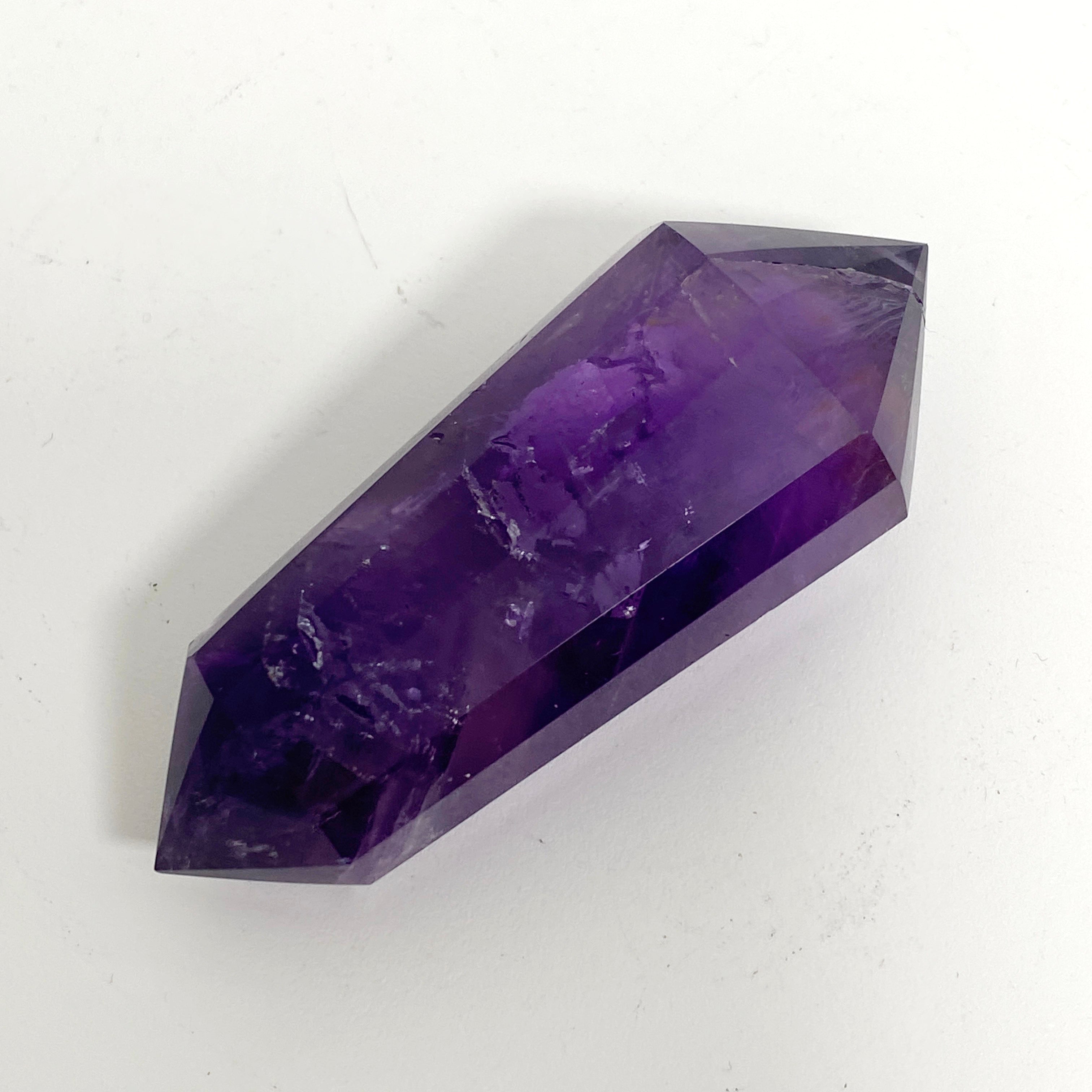 Amethyst Vogel AMV 01 - Premium Crystal Healing Stone for Meditation, Stress Relief & Positive Energy - Perfect for Home Decor, Yoga Practice & Spiritual Gifts