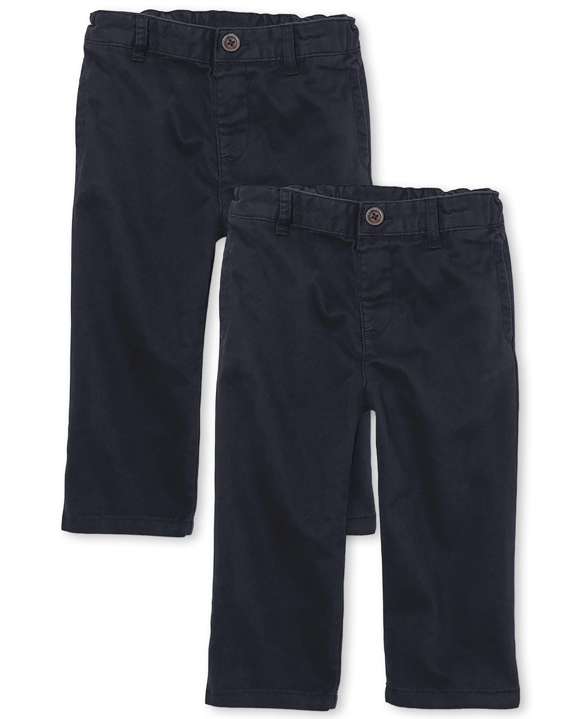 The Children's Place Baby Toddler Boys Chino Pants - Soft Cotton Casual Pants for Infant & Toddler Boys | Perfect for Playdates, Daycare & Family Outings