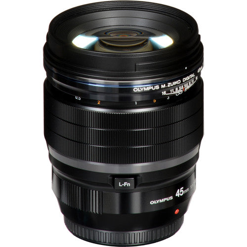 Olympus M.Zuiko Digital ED 45mm f/1.2 PRO Lens - Premium Portrait & Low Light Photography Lens for Micro Four Thirds Cameras - Perfect for Weddings, Events & Professional Portraits