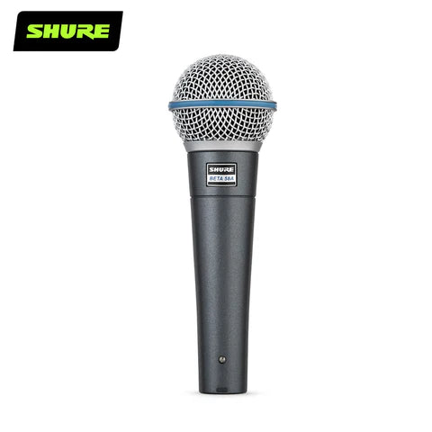 Shure BETA 58A X Professional Dynamic Vocal Microphone for Live Performances, Studio Recording & Podcasting - Cardioid Pattern, Durable Construction, Clear Sound Reproduction