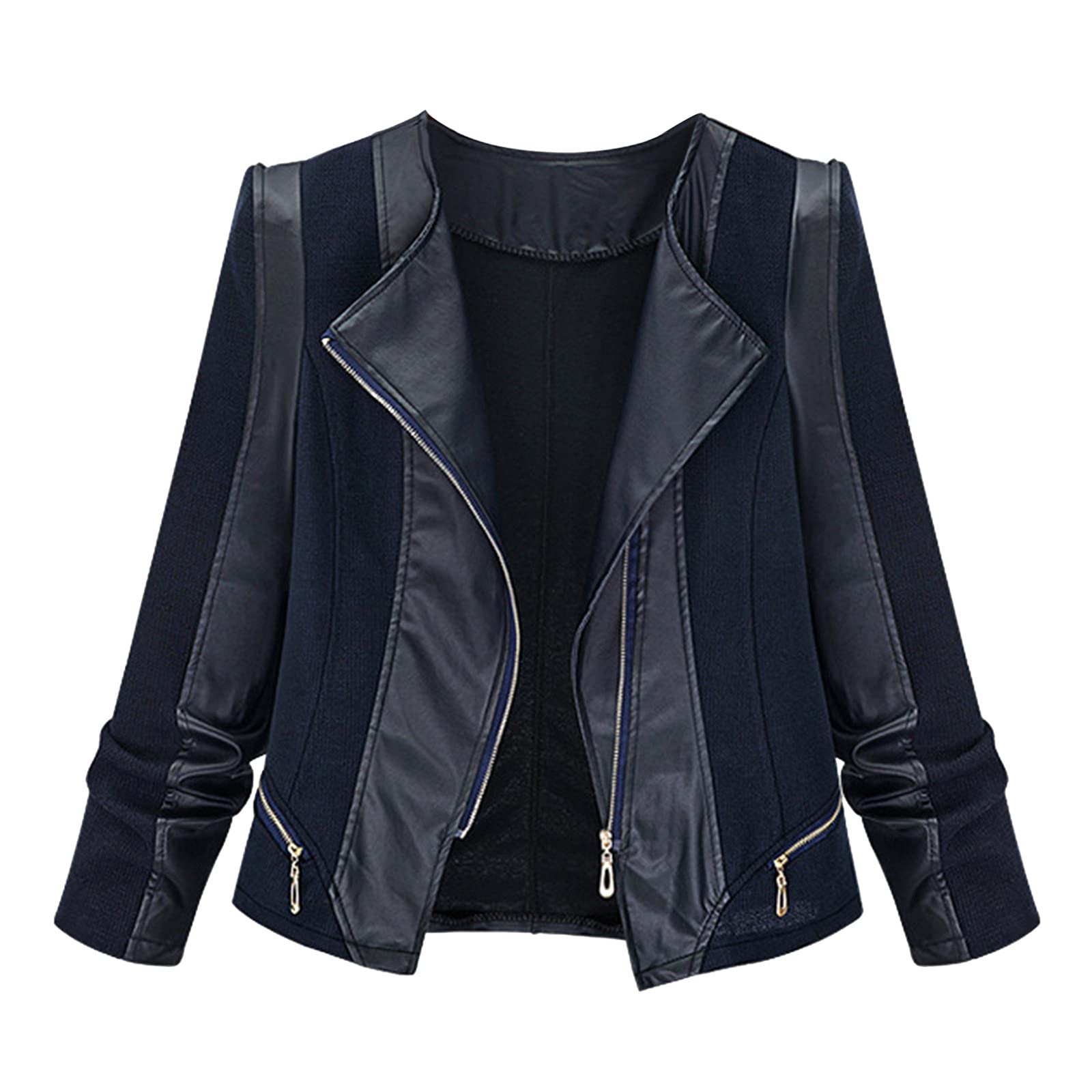 Women's Oversized Denim Jacket - Long Sleeve Button Down Windbreaker Coat with Pockets | Casual Solid Jean Jacket for Streetwear, Spring & Fall Fashion