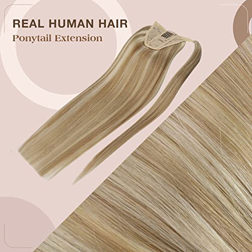 Premium Soft Human Hair Ponytail Extension - Natural Look & Comfortable Wear for Daily Styling, Parties & Special Occasions
