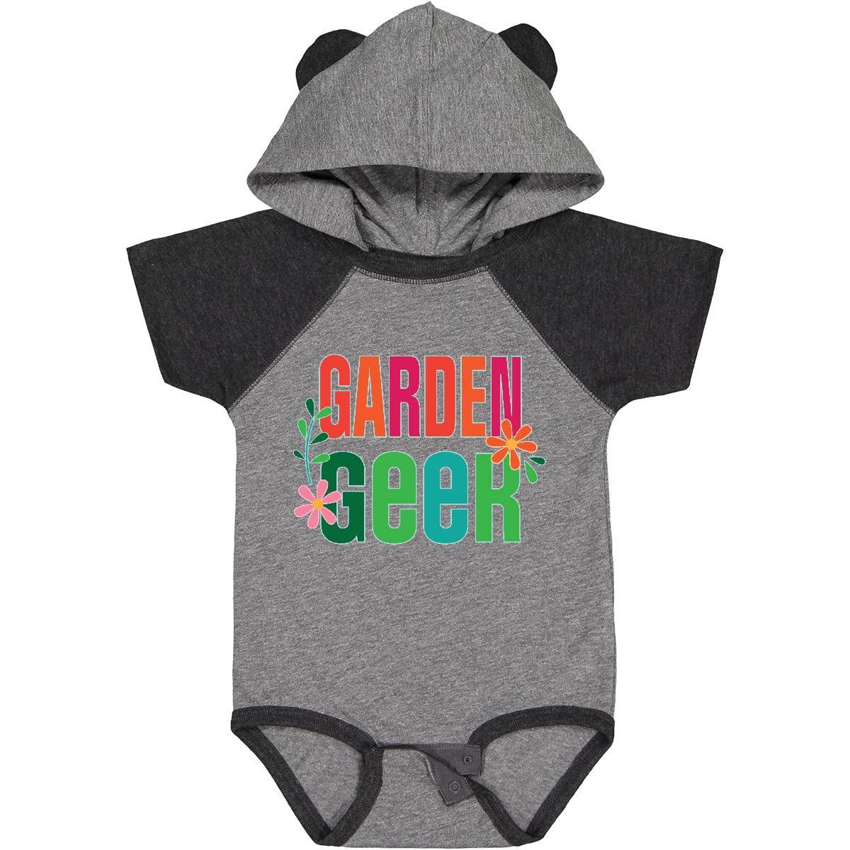 Inktastic Garden Geek Gardening Baby Bodysuit - Organic Cotton Cute Gardening Outfit for Infants & Toddlers - Perfect for Outdoor Activities, Family Gardening Days & Photo Shoots