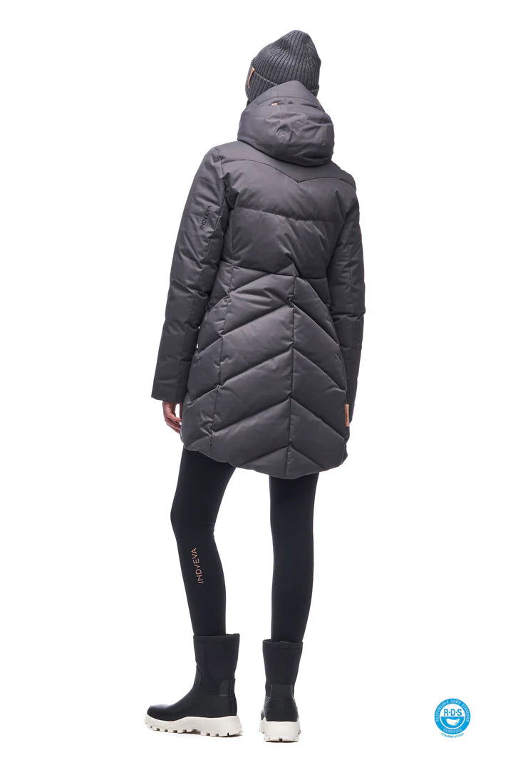 AYABA III Women's Winter Coat - Stylish & Warm Outerwear for Cold Weather | INDJ0011 | Perfect for Work, Travel & Everyday Wear