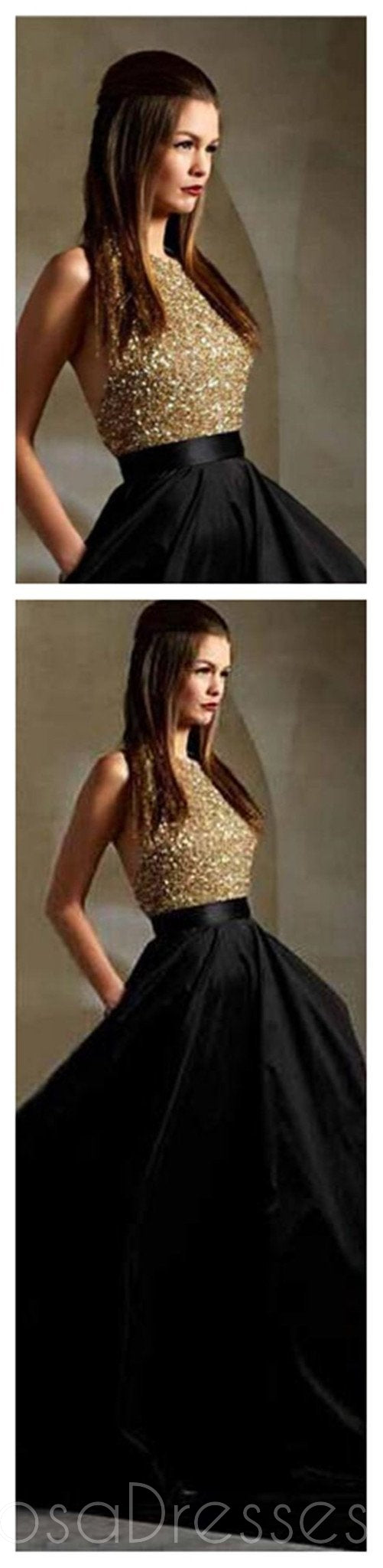 Elegant Long Prom Dresses for Women - Black Sparkle Ball Gown & A-Line Party Dresses | Formal Evening Gowns for Homecoming, Quinceañera & Special Occasions