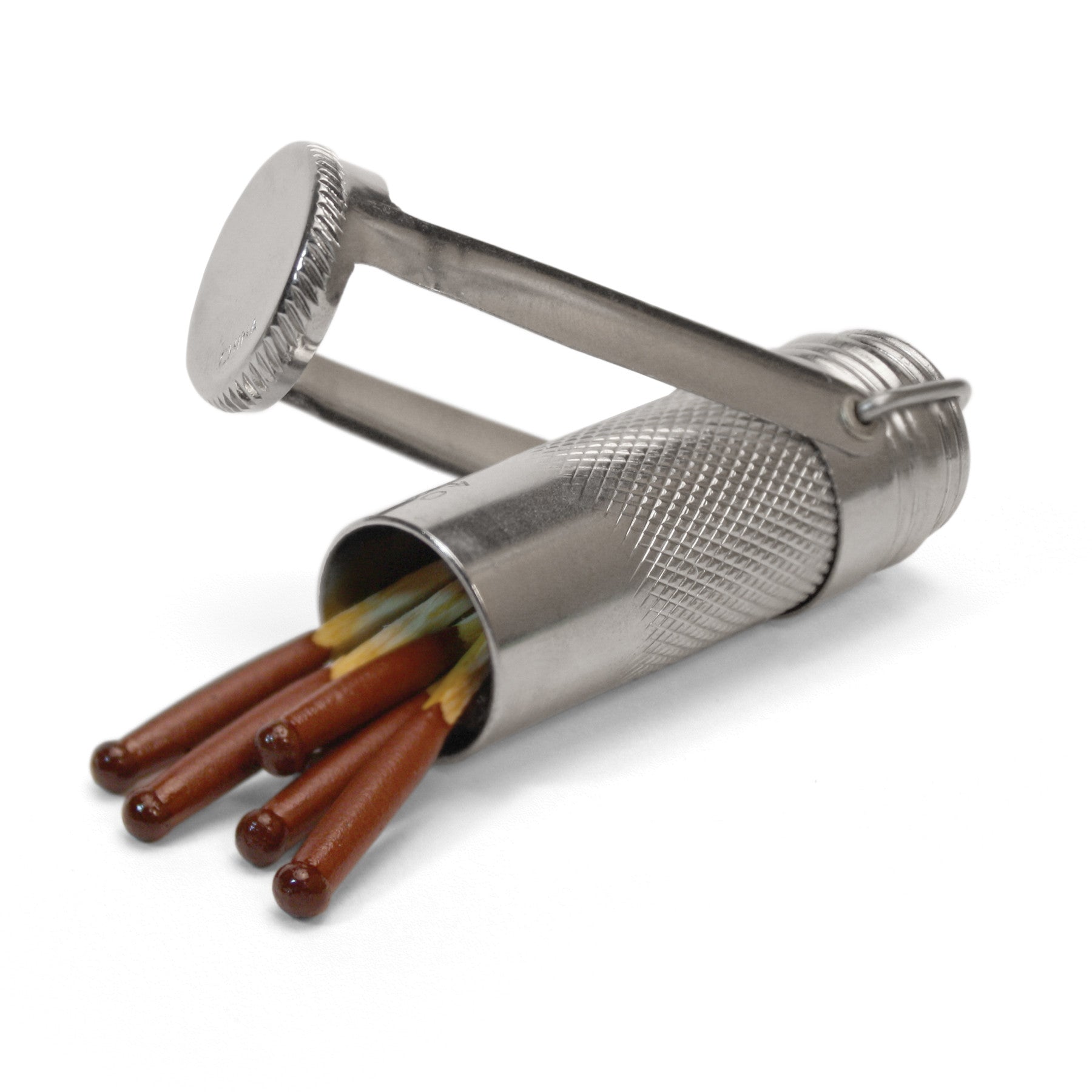 Coghlan's Brass Match Box - Waterproof & Windproof Survival Matches for Camping, Hiking, and Emergency Preparedness
