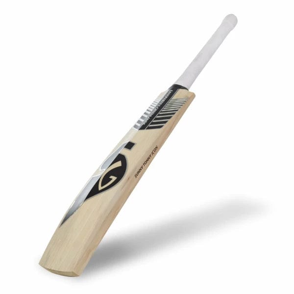 SG Sunny Tonny Icon Black Senior Cricket Bat - Premium Quality for Professional & Amateur Players - Perfect for Matches, Training & Outdoor Sports