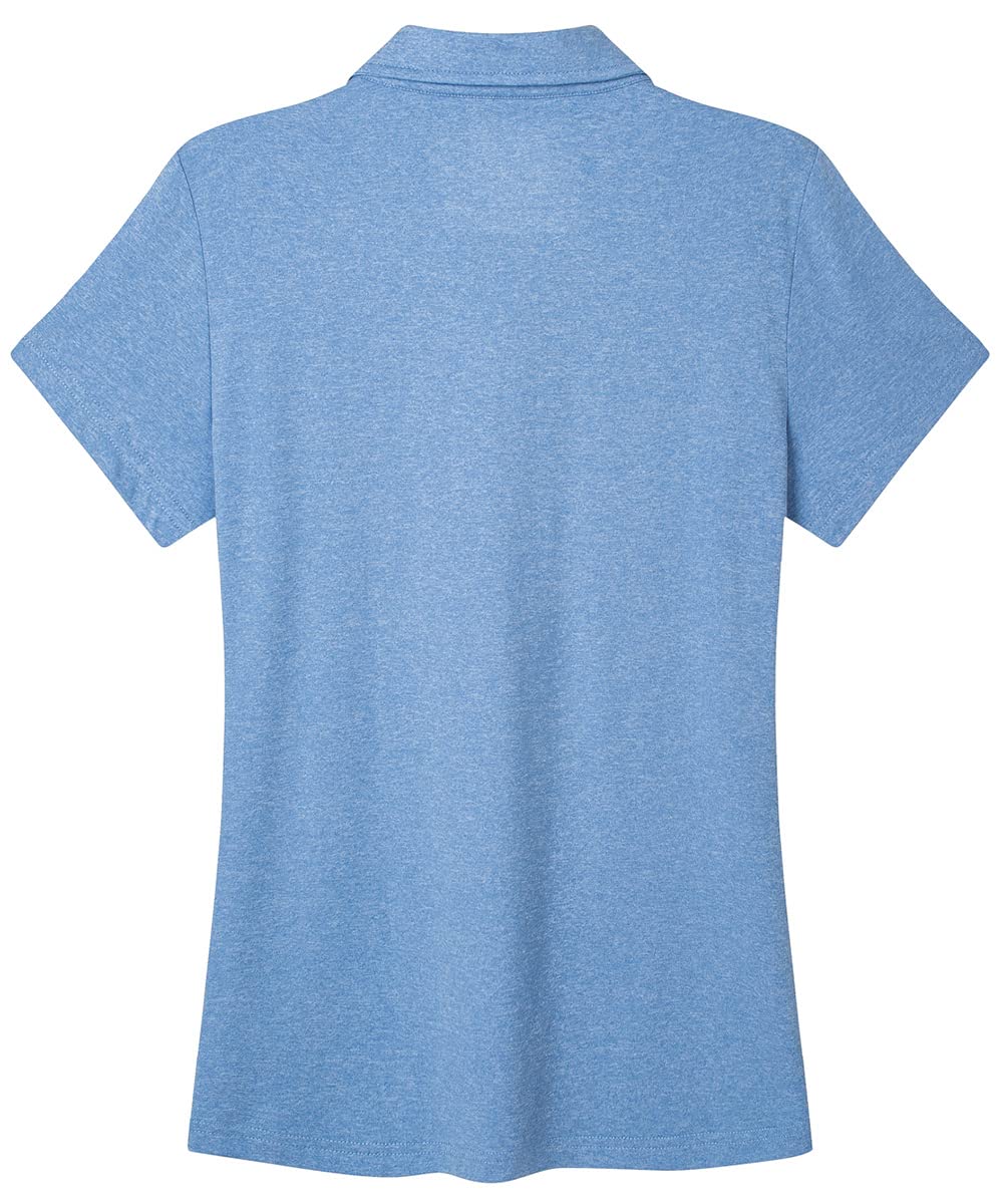 FASKUNOIE Women's Short Sleeve Polo Shirts - 4 Button Collared Casual Top, Breathable Quick Dry Golf Tee for Work, Gym & Outdoor Activities