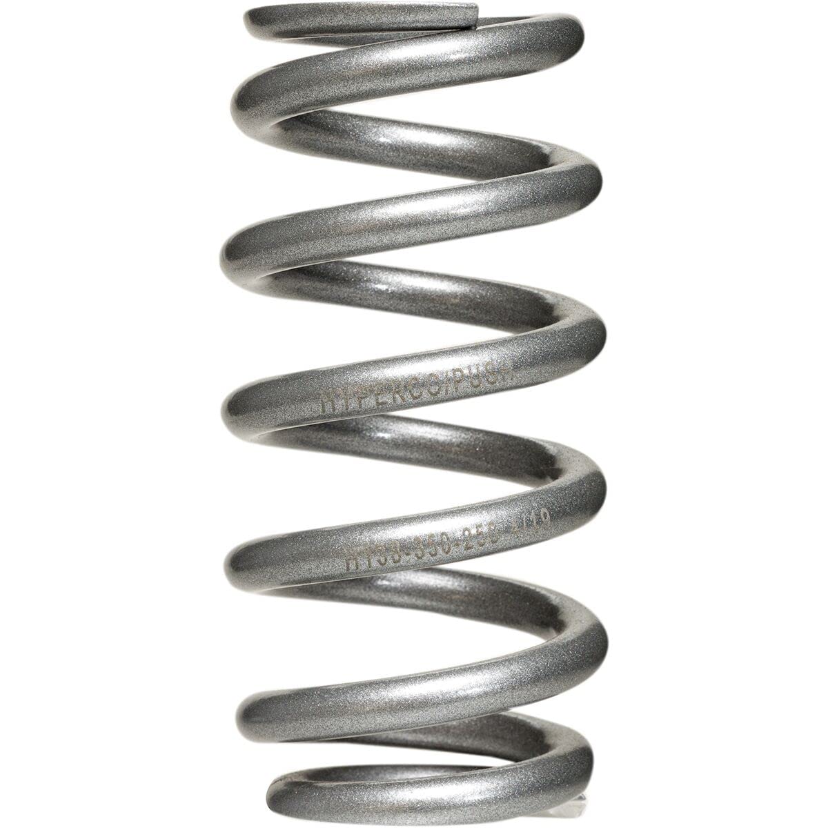 PUSH Industries 250 Series HyperCoil Silver Shock Spring - 325lb/in Rate, 65mm Stroke - Perfect for MTB Trail & Enduro Riding