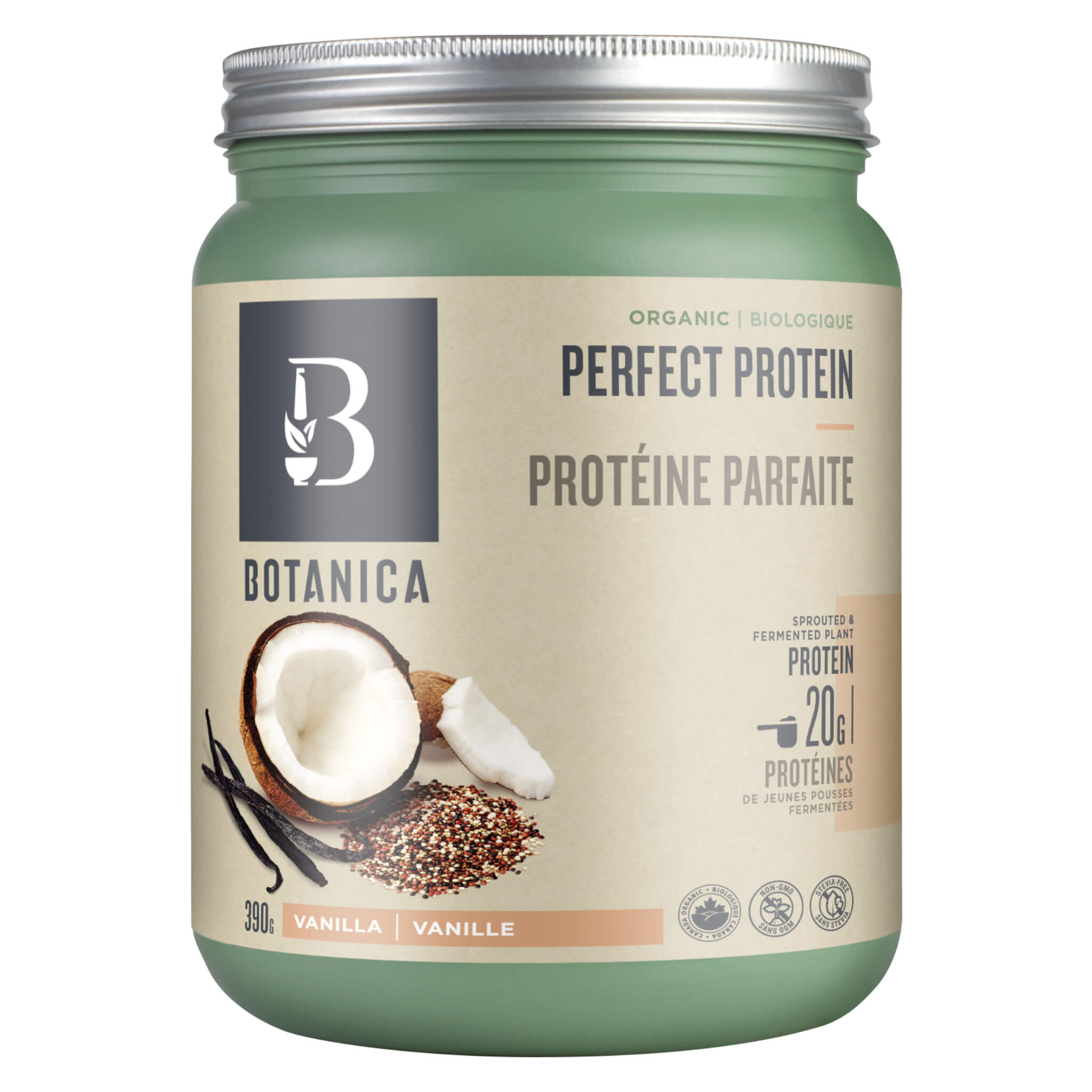 Perfect Protein Powder - Vanilla Flavor | High-Quality Whey Protein for Muscle Recovery & Growth | Ideal for Post-Workout, Breakfast Smoothies & Healthy Snacks