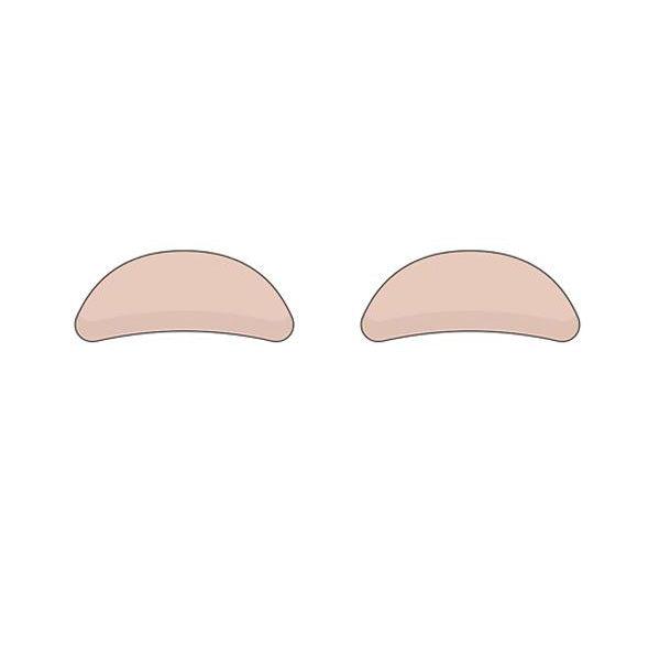 Out of Kit Brow Blocker (Small) - Professional Eyebrow Cover for Stage & SFX Makeup - Perfect for Cosplay, Theater, and Halloween Costumes
