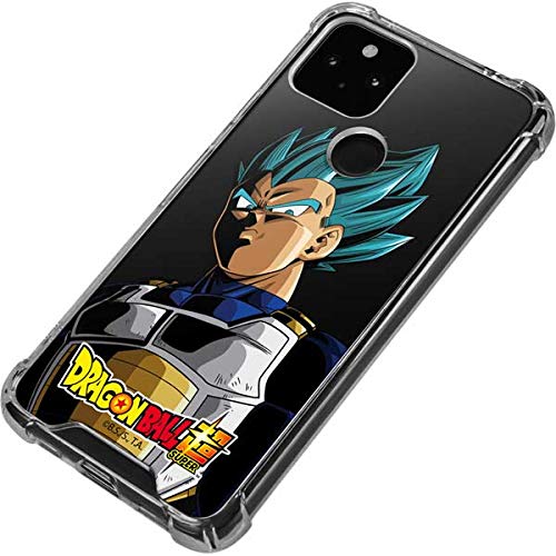 Google Pixel 4a 5G Case - Official Dragon Ball Super Vegeta Clear Cover for Anime Fans