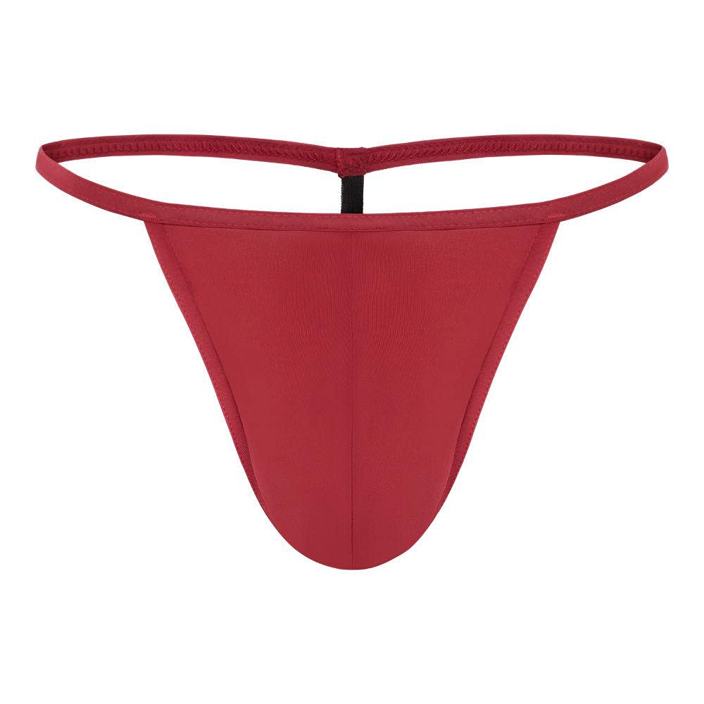 Kiniki Men's Newton G-String Underwear - Ultra Soft Stretch Microfiber Thong for Comfort & Support - Perfect for Workout, Yoga & Sensual Wear