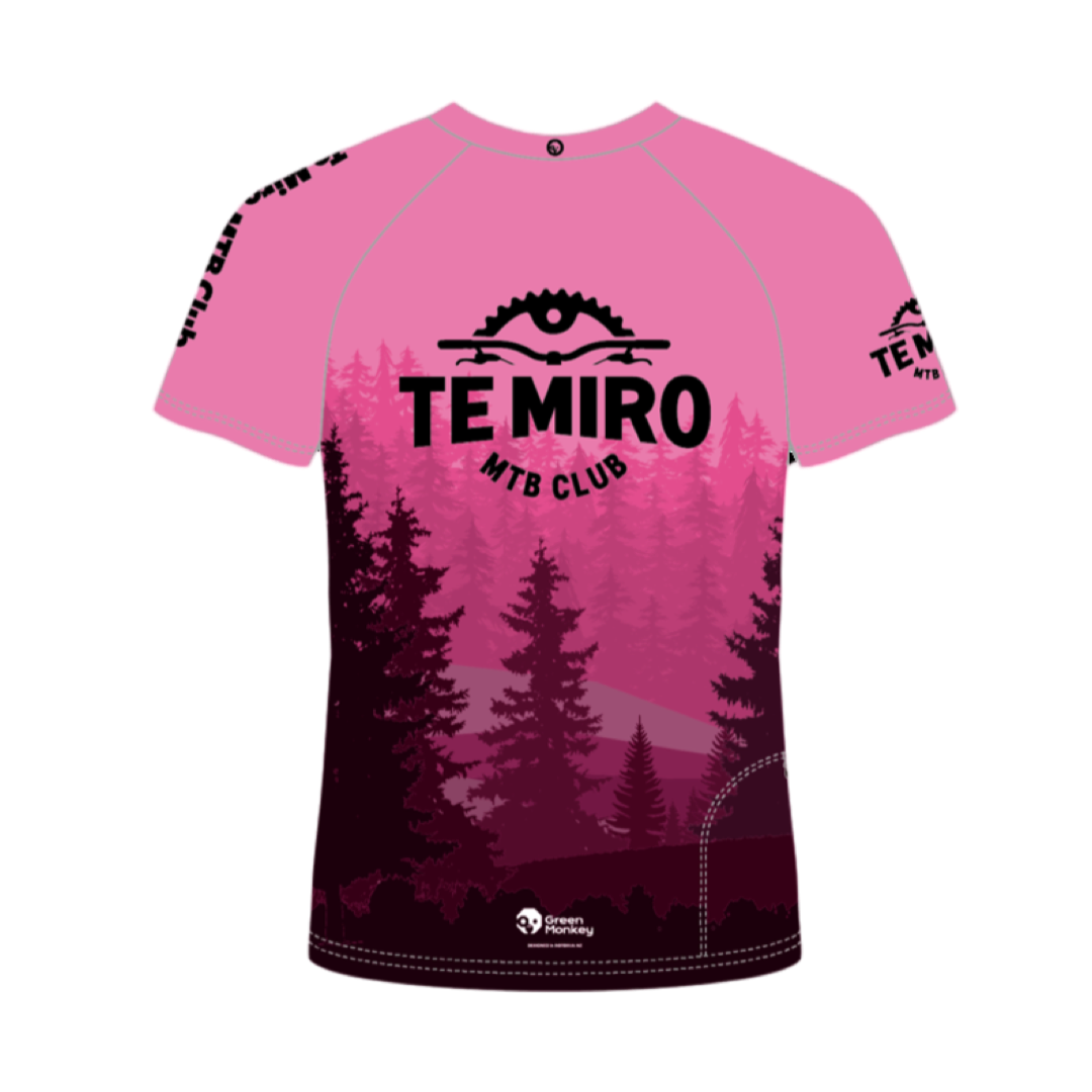 TE MIRO MTB CLUB Gravel Cycling T-Shirt - Unisex Mountain Biking Shirt for Men & Women - Perfect for Trail Riding, Bike Adventures & Outdoor Activities