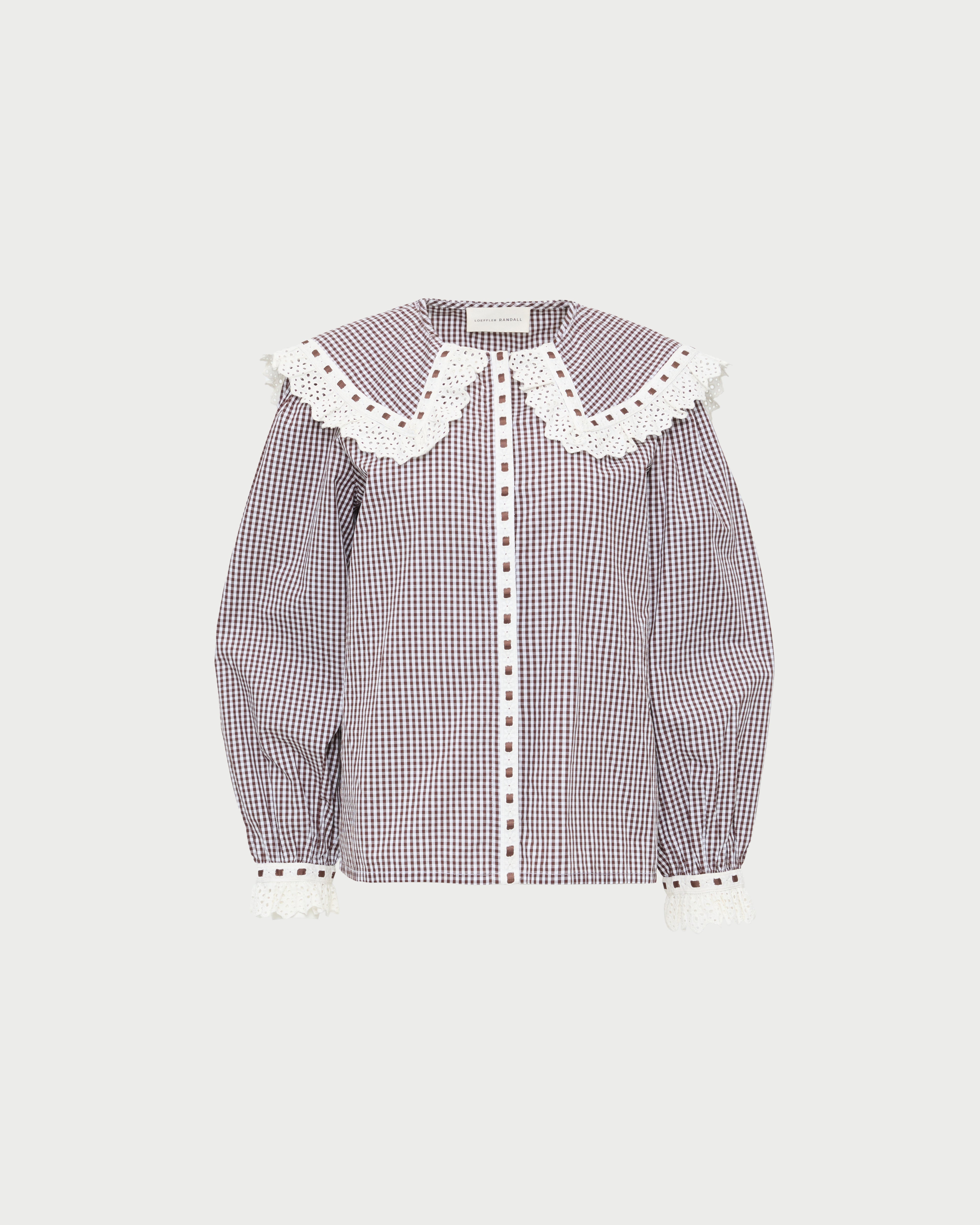 Stylish Daisy Collared Shirt for Women - Floral Print Button Down Blouse - Perfect for Office, Casual Outfits & Spring Fashion