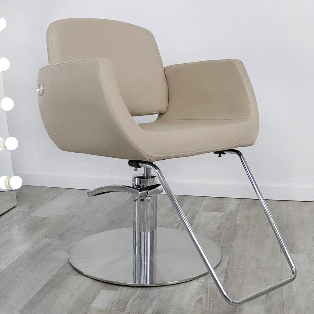 Professional Denver Salon Chair for Hair Styling & Barbering - Heavy Duty Hydraulic Beauty Salon Chair with Adjustable Height & Swivel Base - Perfect for Hair Salons, Barber Shops & Home Use