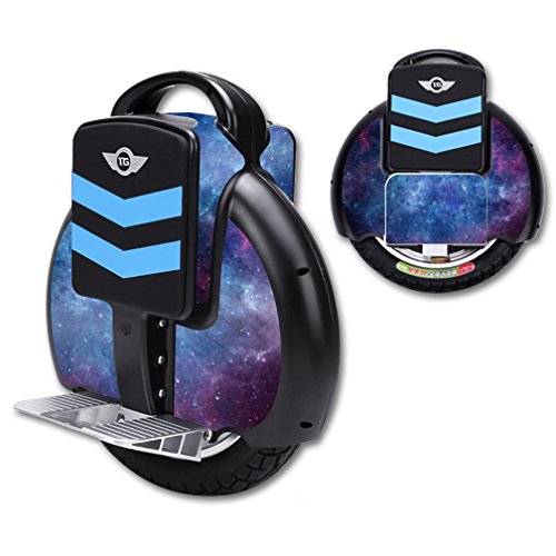 MightySkins Protective Skin Wrap Cover Sticker for TG-F3 Self-Balancing One Wheel Electric Unicycle Scooter - Durable Vinyl Decal with Nebula Design | Perfect for Commuting, Urban Travel & Personalization