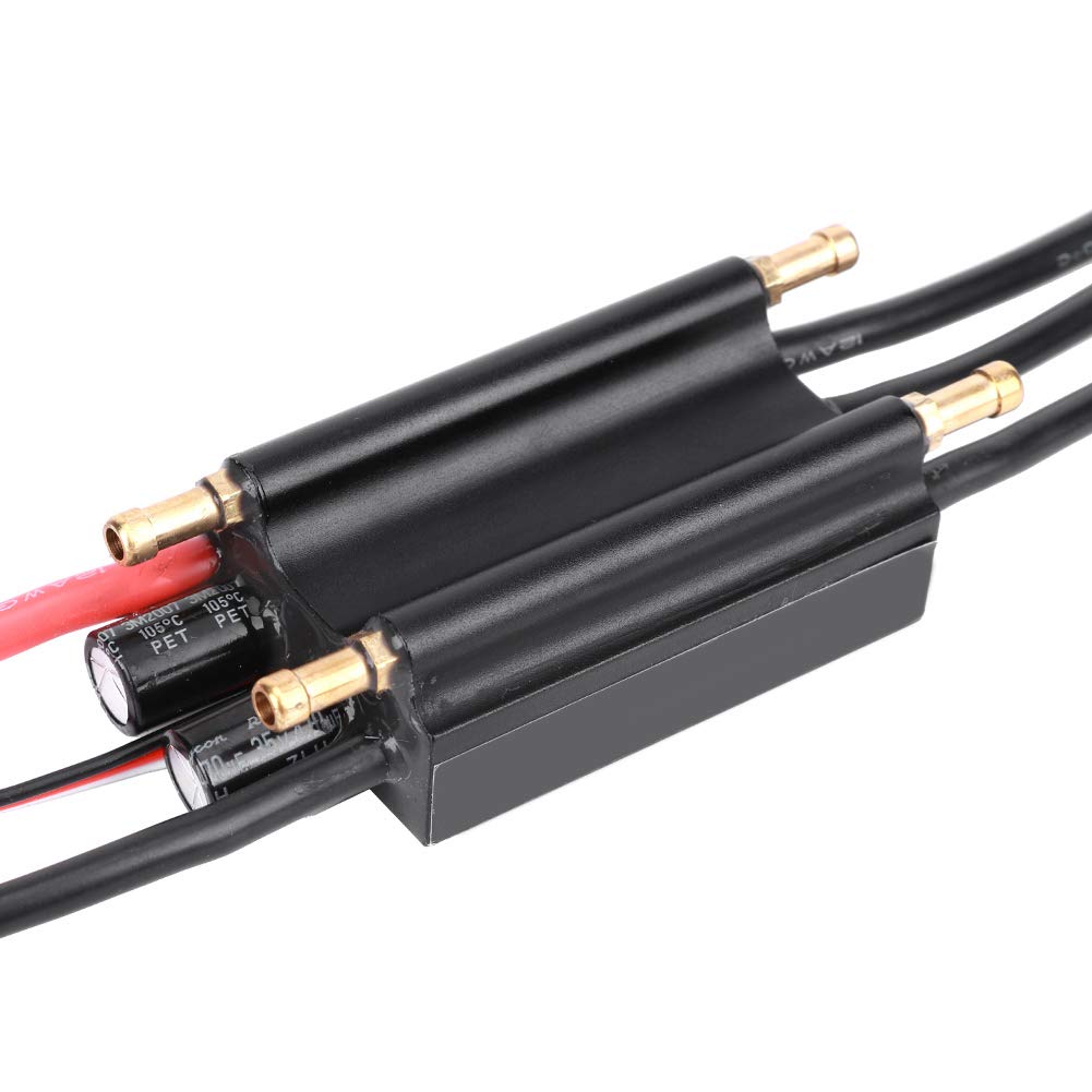 90A Brushless ESC for RC Boats - High Performance Water Cooling System for Faster Speed & Improved Control | Perfect for Racing, Hobbyists & RC Boat Enthusiasts