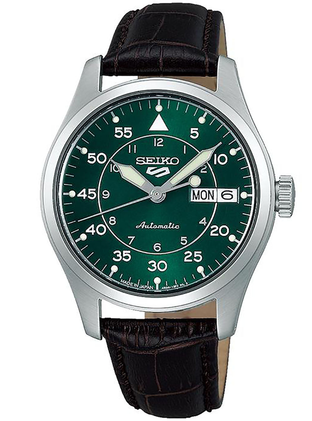 SEIKO 5 Sports Automatic Watch SBSA203 - Japanese Made Field Style Watch for Men | Perfect for Outdoor Adventures, Casual Wear & Business Attire