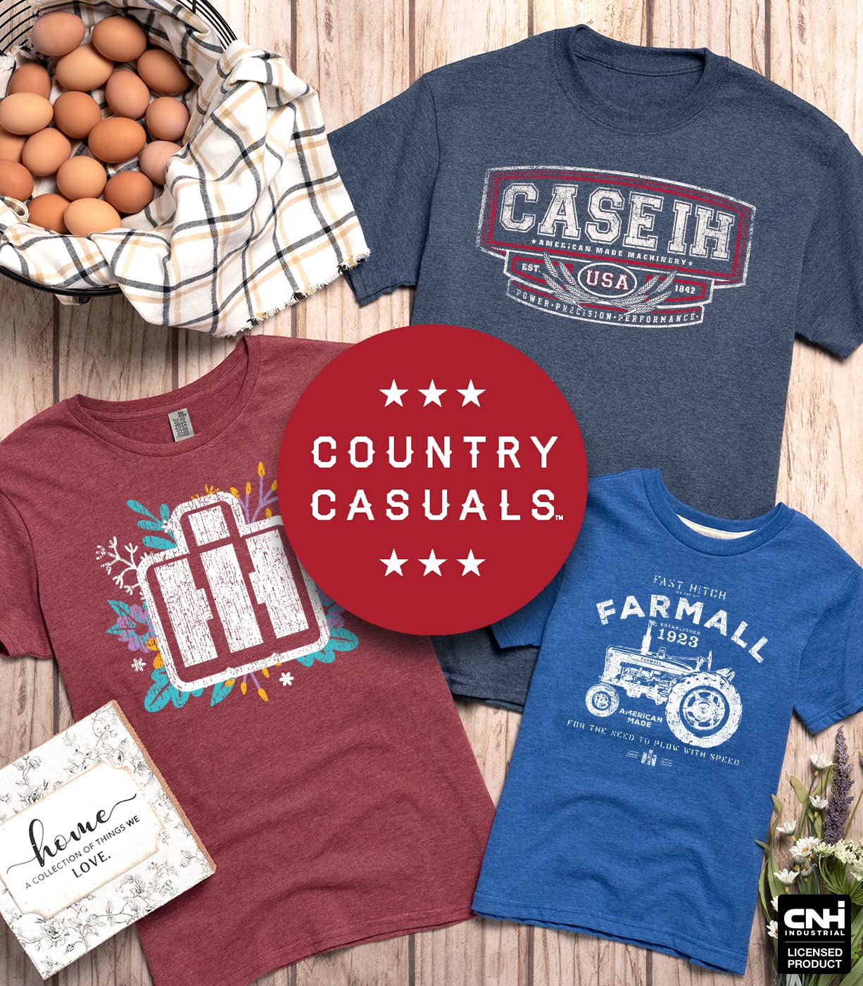 CASE IH Smart Farming Tech Magnum Men's Short Sleeve Graphic T-Shirt - Comfortable Cotton Tee for Farmers & Agriculture Enthusiasts - Perfect for Farm Work, Outdoor Activities & Casual Wear