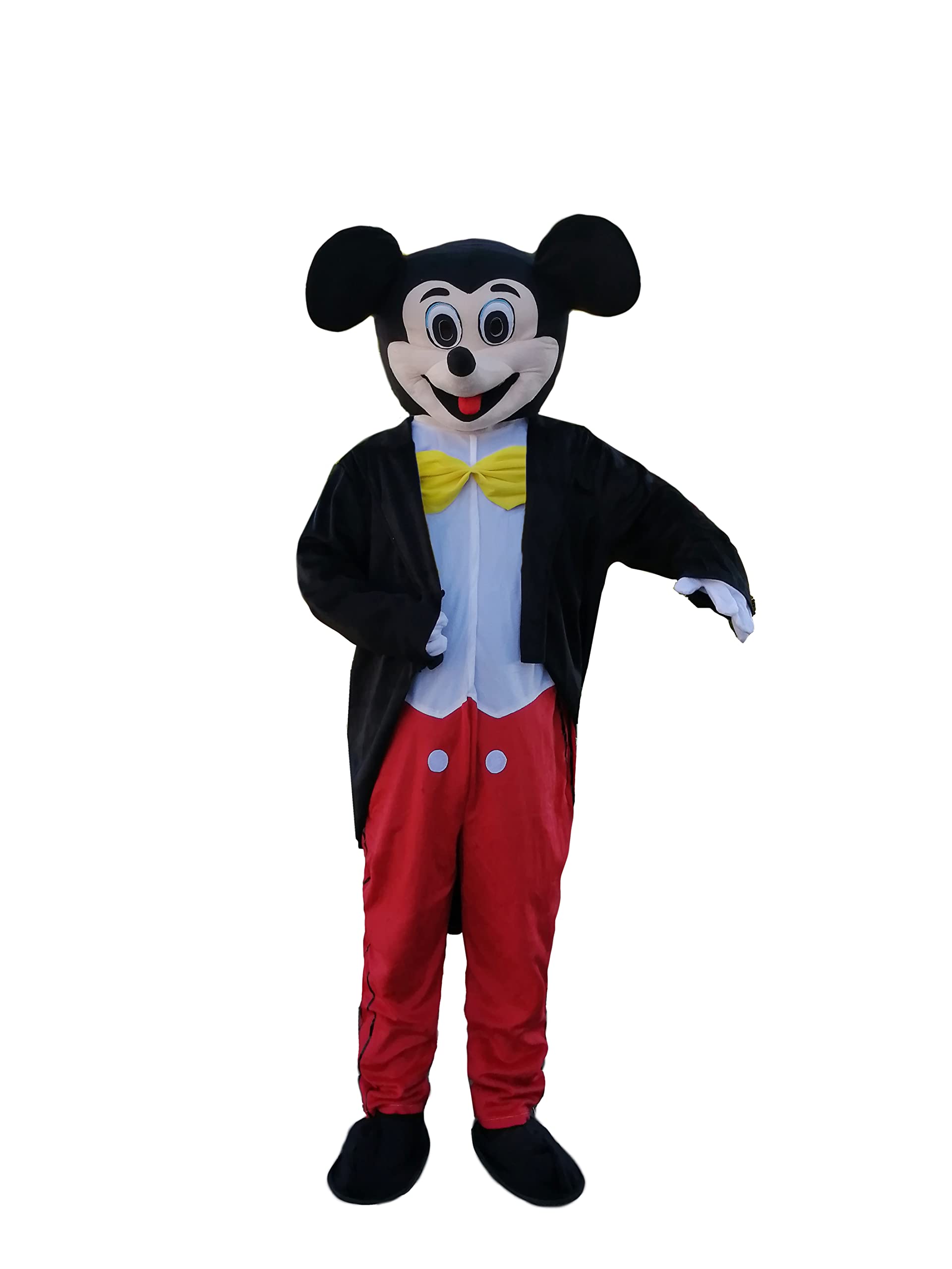 Classic Mascot Costume for Adults - Mickey & Minnie Mouse Style (Men & Women) | Ready to Ship | Perfect for Halloween, Cosplay, and Theme Parties