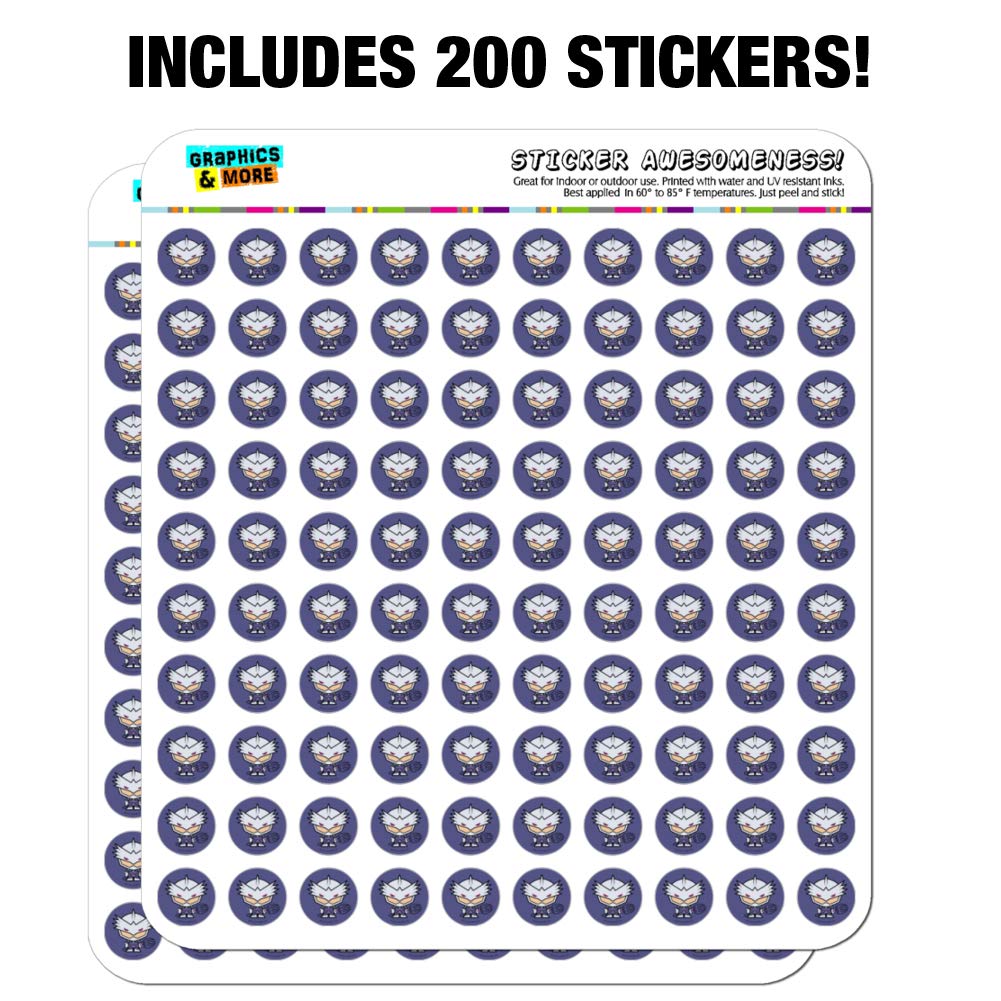 Aquaman Movie Ocean Master Chibi Stickers - Cute Character Planner Calendar & Scrapbooking Decals for DIY Crafts, Journaling, Bullet Journals, and Gift Wrapping