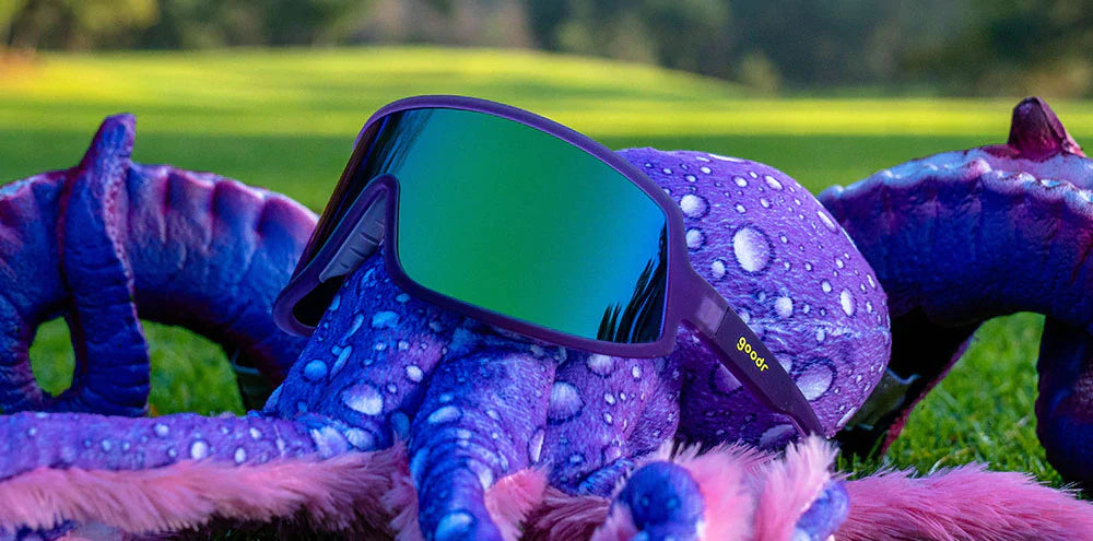 Goodr Sunglasses - Look Ma, No Hands! Polarized Running & Cycling Shades for Men & Women - Perfect for Outdoor Sports & Active Lifestyles