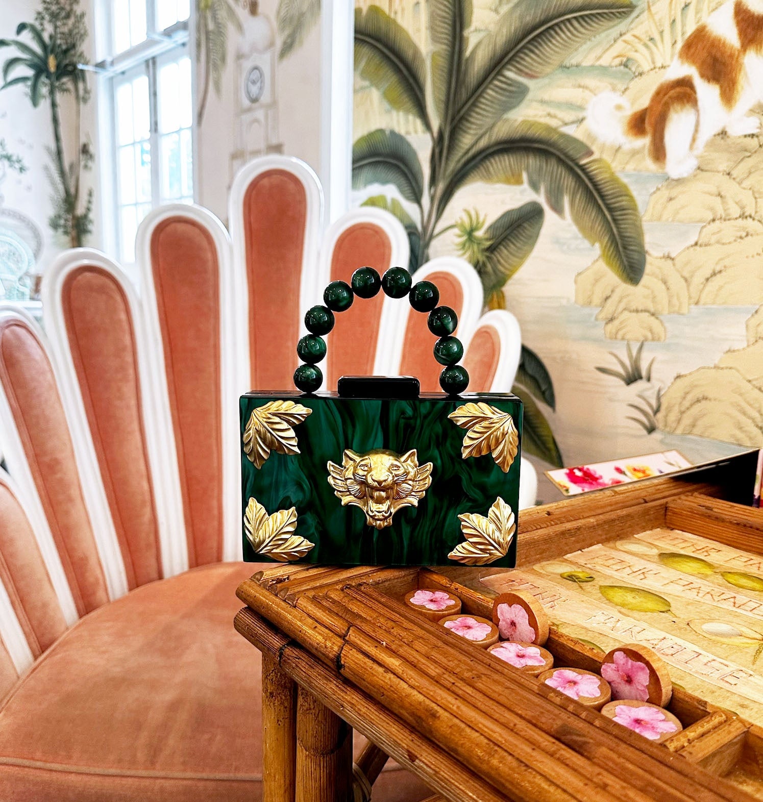 Eco-Friendly Rainforest Handbag for Women - Sustainable Vegan Leather Tote Bag for Work, Travel & Everyday Use