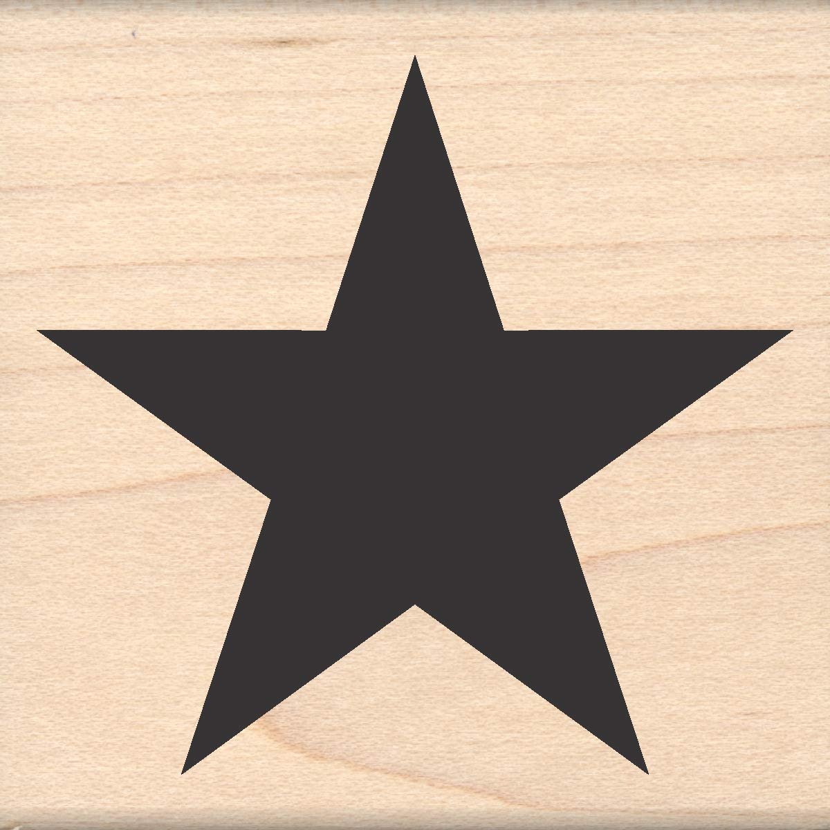 Impression Star 2 Inch Rubber Stamp ST 1107 - Self-Inking Custom Stamp for Crafting, Scrapbooking & Office Use