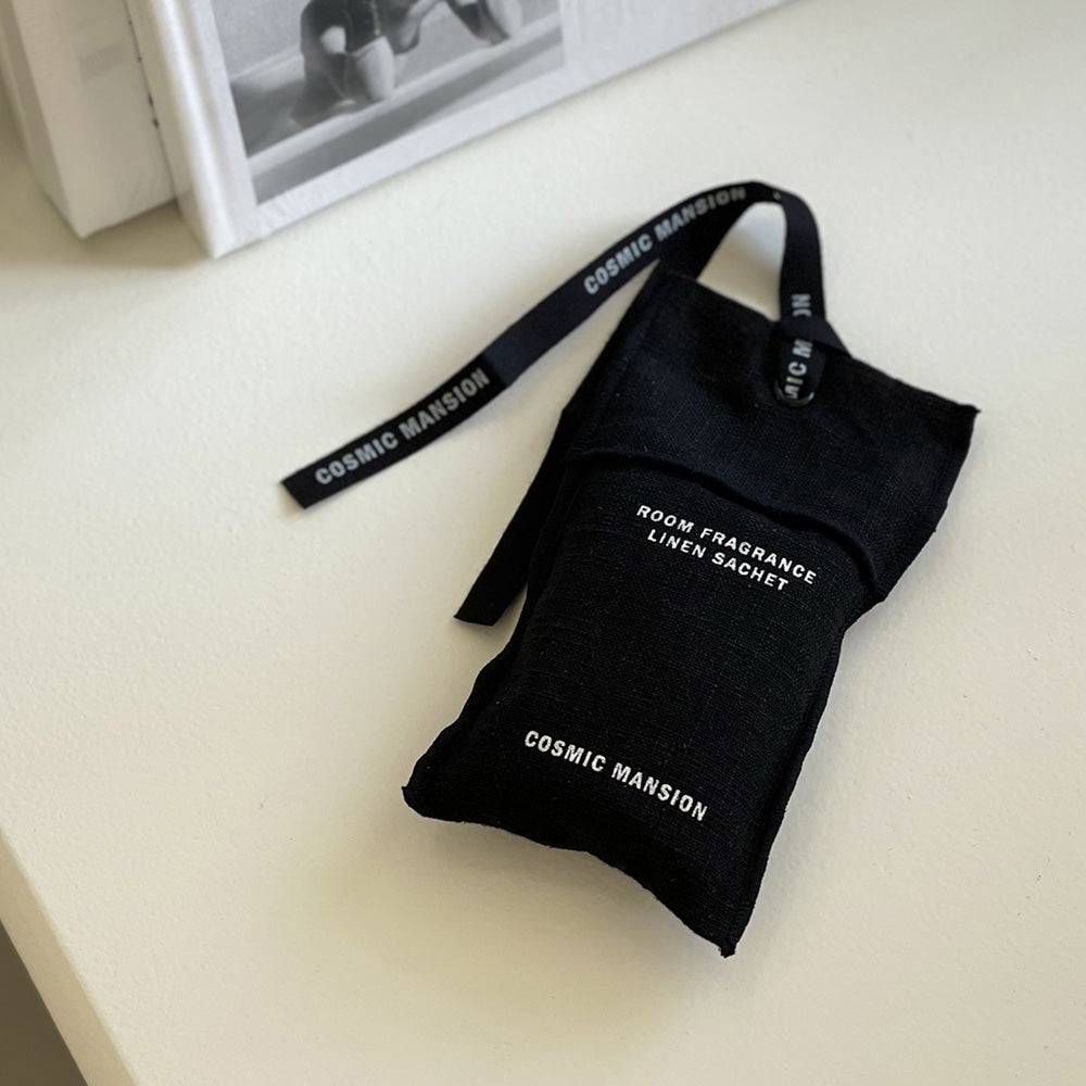 Premium COSMIC MANSION Linen Sachet - Full Moon Scented (35g) | Natural Home Fragrance for Drawers, Closets & Small Spaces