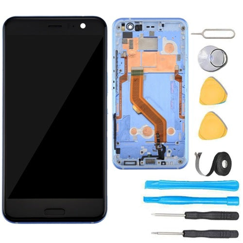 HTC U11 (5.5 inch) LCD Screen Replacement with Touch Digitizer & Frame - Premium Repair Kit for Cracked/Damaged Display - Perfect for DIY Phone Repair at Home or Office