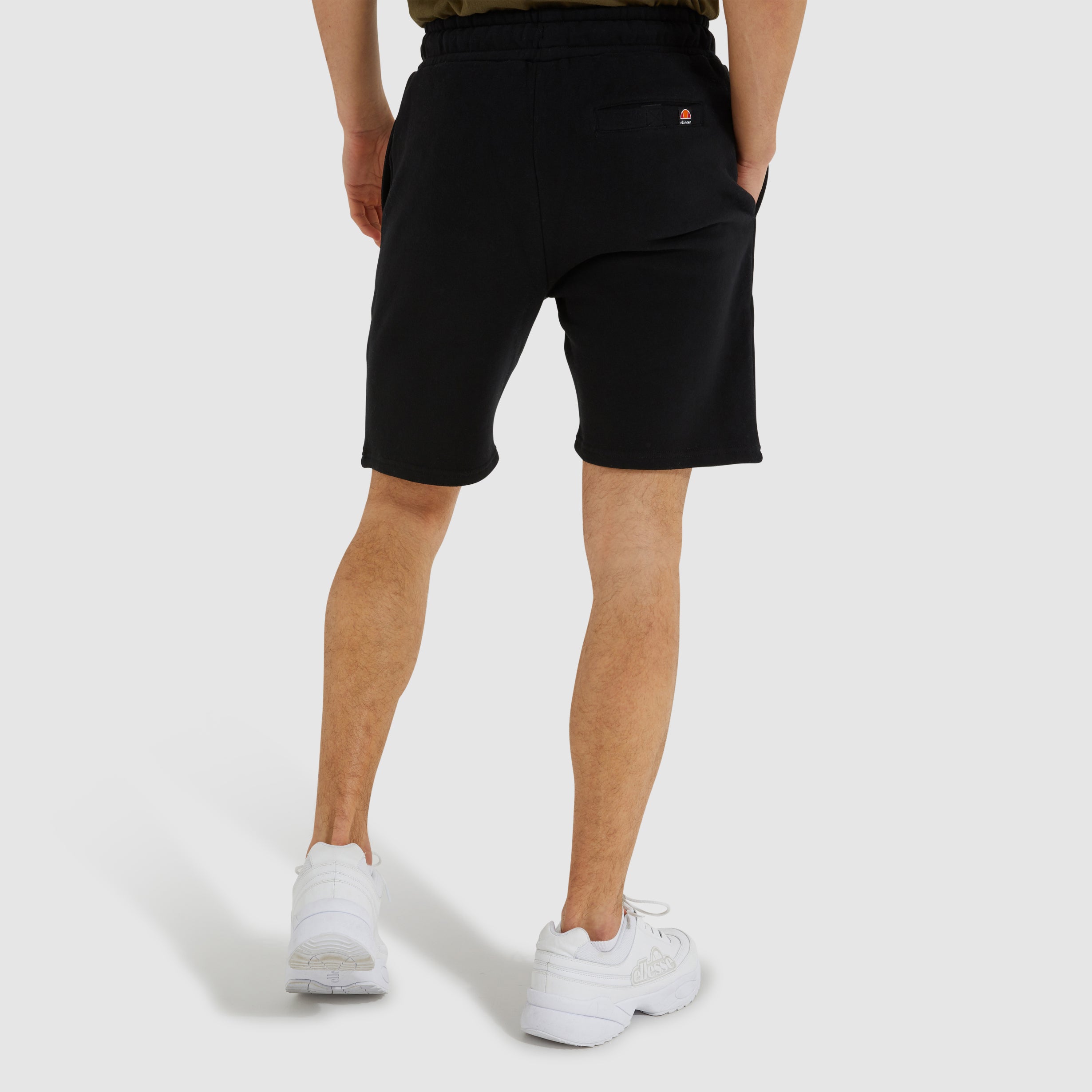 Ellesse Men's Bossini Black Athletic Shorts - Comfortable & Stylish for Running, Gym, and Casual Wear