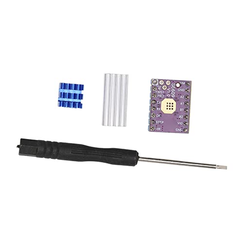 Stepper Motor Driver Module - 256 Microstep Subdivision, DIR Interface, Silent S6609 for 3D Printers, CNC Machines & Robotics | High Precision Motor Control Board for DIY Projects