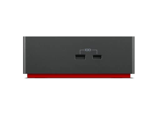 Lenovo ThinkPad Universal USB-C Dock 40AY0090 (Renewed) - Dual 4K Display, Ethernet, USB Ports for Home Office & Business Laptop Setup