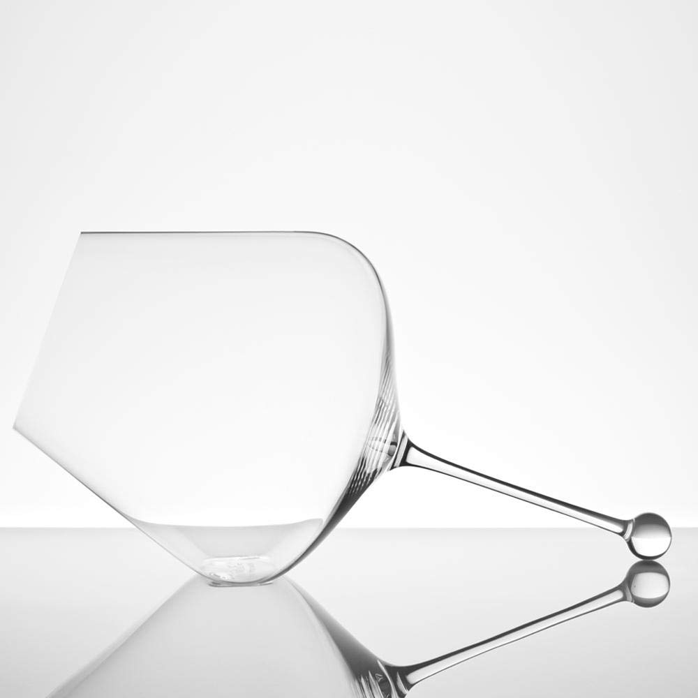 Zalto Denk'Art Gravitas Omega Wine Glass - Hand-Blown Crystal Tasting Glass for Red Wine, White Wine & Champagne | Perfect for Wine Tasting, Fine Dining & Special Occasions