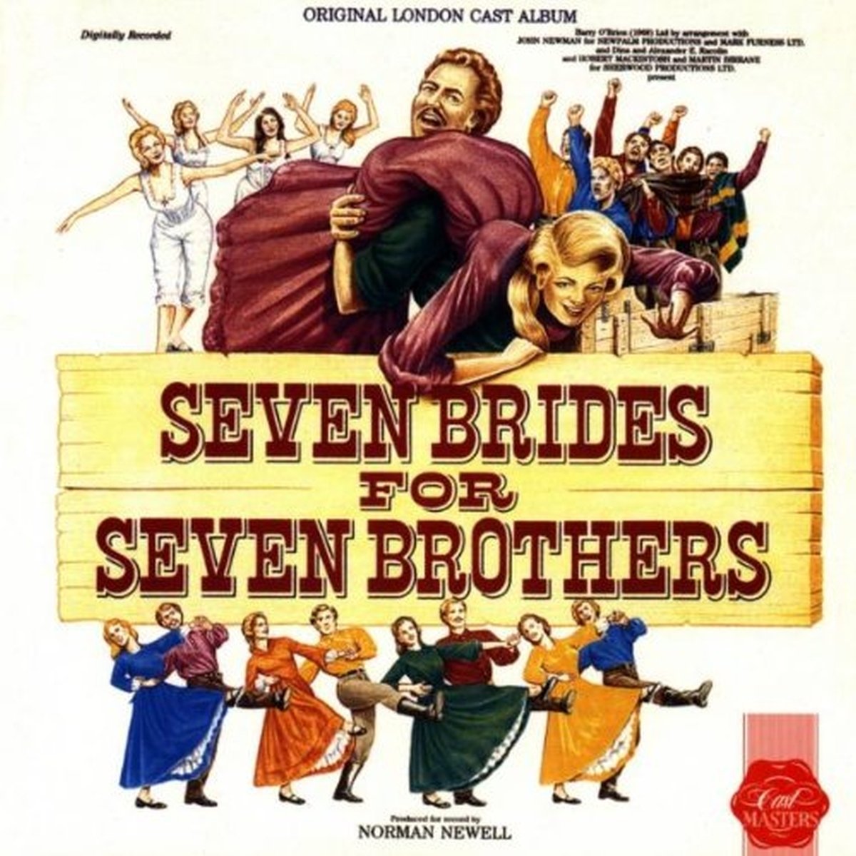 Seven Brides For Seven Brothers 1985 Original London Cast Recording - Vintage Musical Theater Soundtrack for Broadway Fans & Collectors | Perfect for Theater Enthusiasts, Gift Giving & Nostalgic Listening